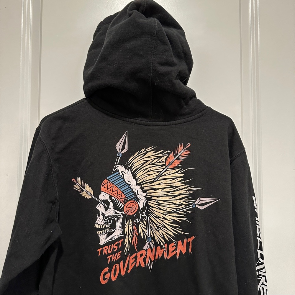 independent Trading Company Shield Republic Black Hoodie